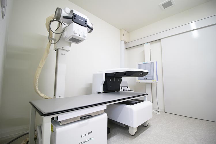 レントゲン検査室